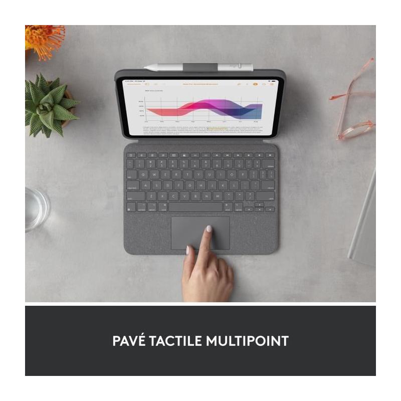 Housse clavier détachable pour iPad (10e gén.) - Combo Touch