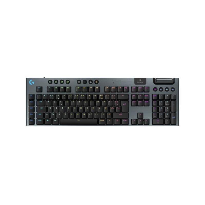Clavier gamer sans fil Logitech G915 X - Switch tactile - Noir