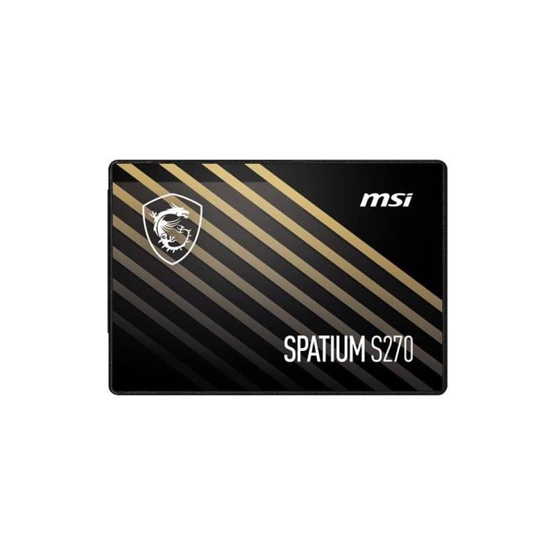 SSD interne MSI SPATIUM S270 480Go SATA 2.5 - Performances éclair