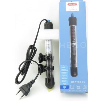 Chauffage d'aquarium Zolux 50 W - Idéal pour poissons exotiques
