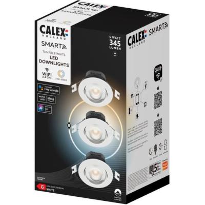 Spot encastrable LED - Pack de 3 - Intensité variable