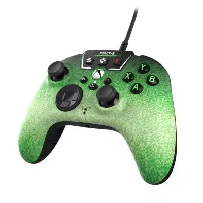 Turtle Beach React-R Noir, Vert USB Manette de jeu Analogique Numérique PC, Xbox One, Xbox Series S, Xbox Series X