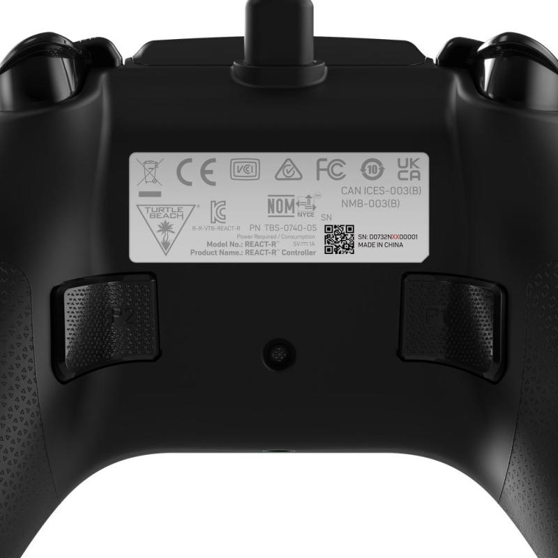 Turtle Beach React-R Noir, Vert USB Manette de jeu Analogique Numérique PC, Xbox One, Xbox Series S, Xbox Series X