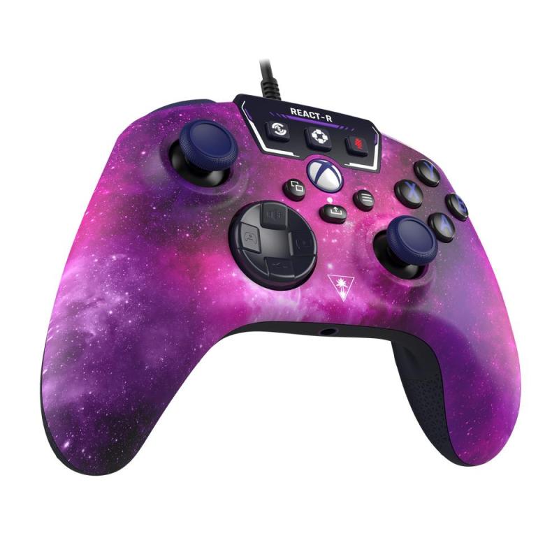 Turtle Beach React-R Noir, Violet USB Manette de jeu Analogique Numérique PC, Xbox One, Xbox Series S, Xbox Series X