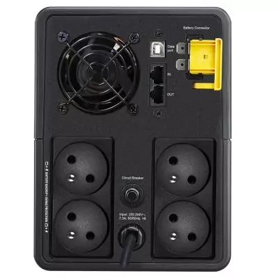 APC BackUPS BX - onduleur line-interactive - 1600VA, 230V - prises Françaises