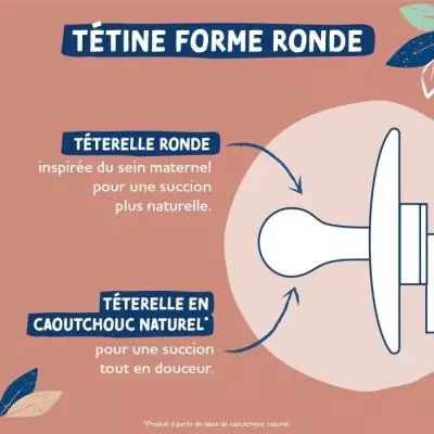 Sucettes Dodie Gaia +6m en caoutchouc naturel - Lot de 2 - Idéal pour les tout-petits Sucettes Dodie Gaia +6m en caoutchouc naturel - Lot de 2 - Idéal pour les tout-petits