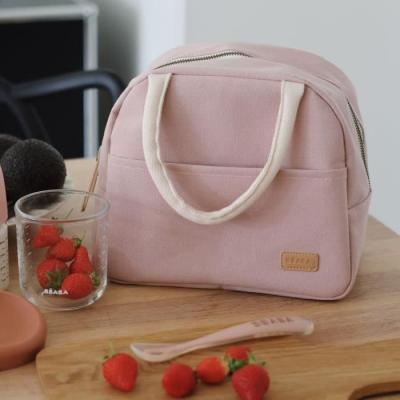 Sac repas isotherme BEABA - Rose poudre - Conservation Repas