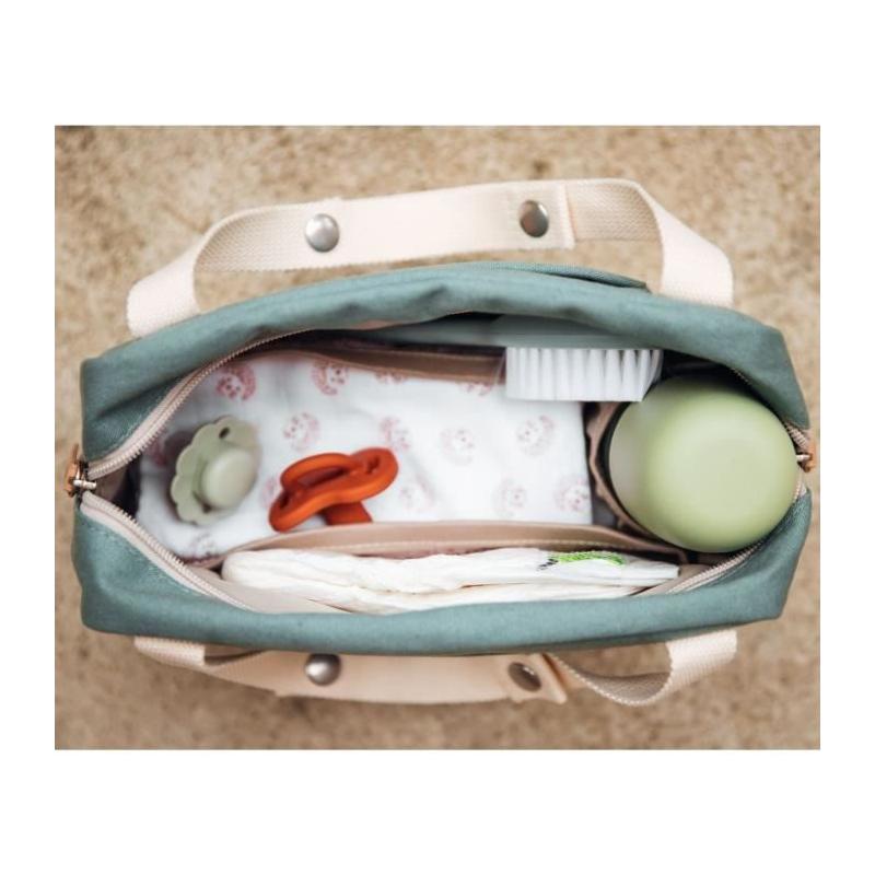 Organisateur de Poussette Mini Paris - BEABA - Vert sauge - Pratique et compact