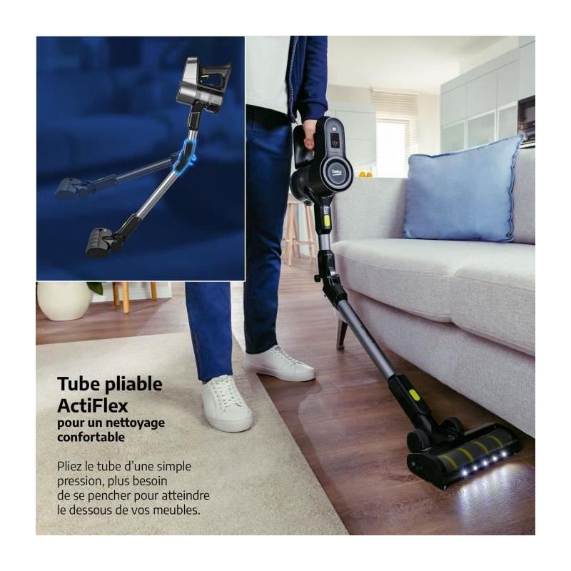 Aspirateur Balai BEKO VRT84225VI - Puissance 100 Air Watts