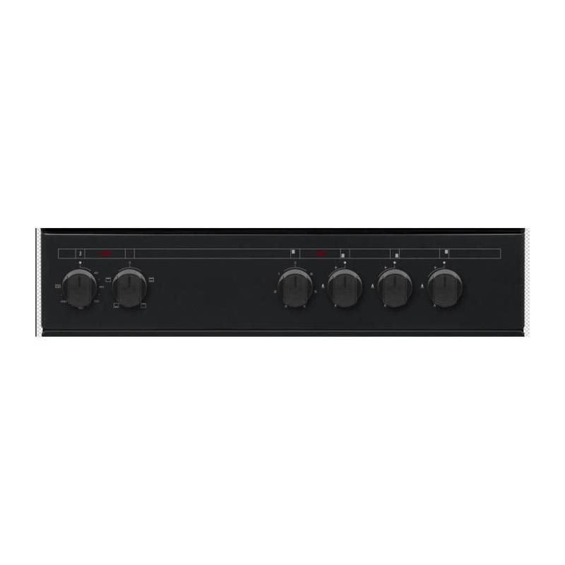 Cuisinière mixte Continental Edison CECM60FCB - Noir 