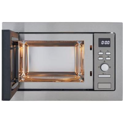 Micro-ondes grill encastrable 25L Continental Edison - Argent