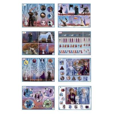 CLEMENTONI - Quizzy La Reine des Neiges - Puzzles Éducatifs