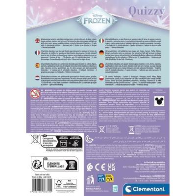 CLEMENTONI - Quizzy La Reine des Neiges - Puzzles Éducatifs