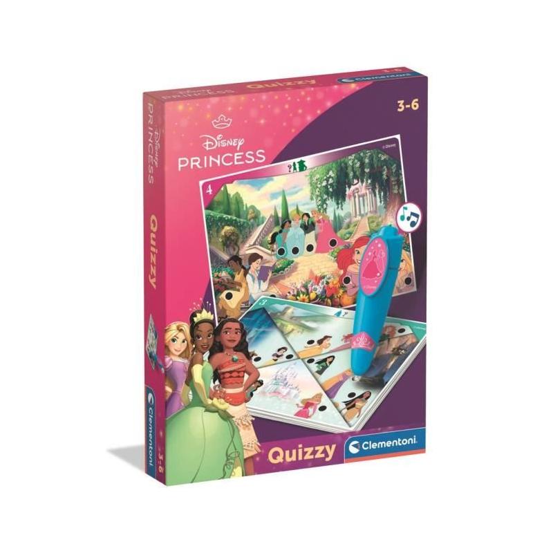 CLEMENTONI - Quizzy - Princess : Jeu de Puzzle Éducatif
