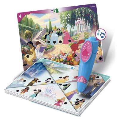 CLEMENTONI - Quizzy - Princess : Jeu de Puzzle Éducatif