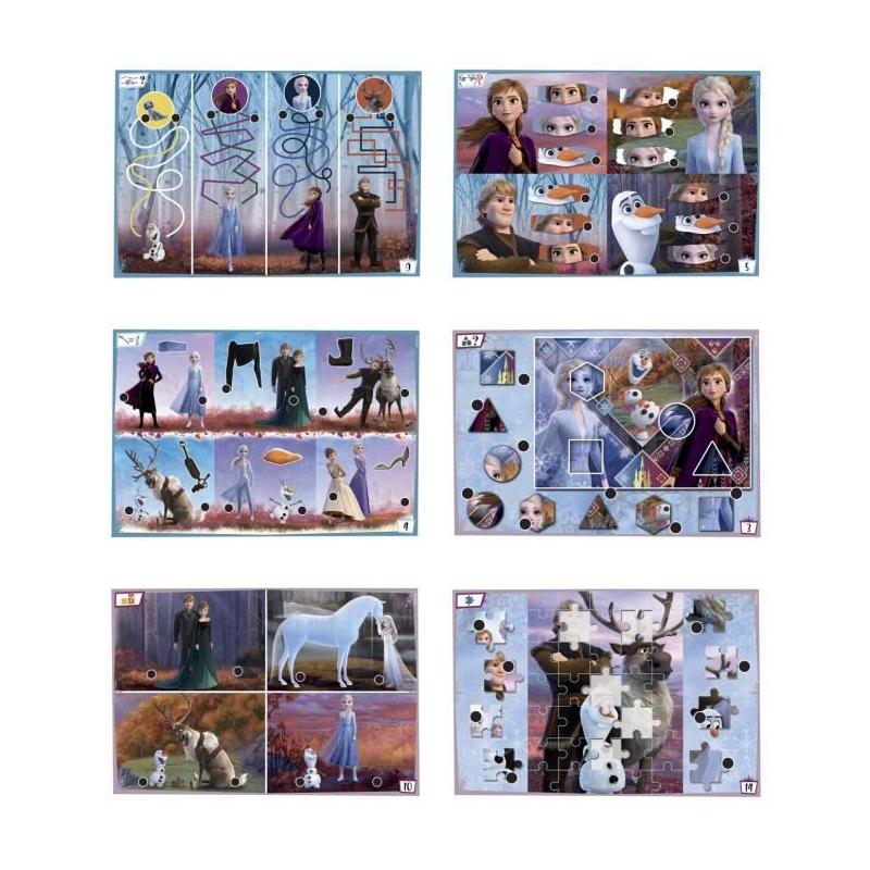 Pupitre éducatif La Reine des Neiges - Puzzle éducatif 