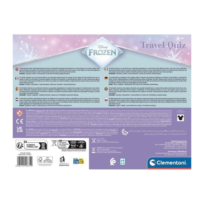 Pupitre éducatif La Reine des Neiges - Puzzle éducatif 