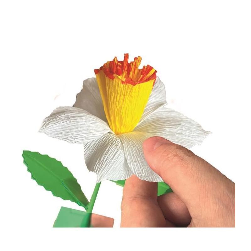 Puzzle CLEMENTONI - Crée tes fleurs - Narcisse : un jeu créatif!