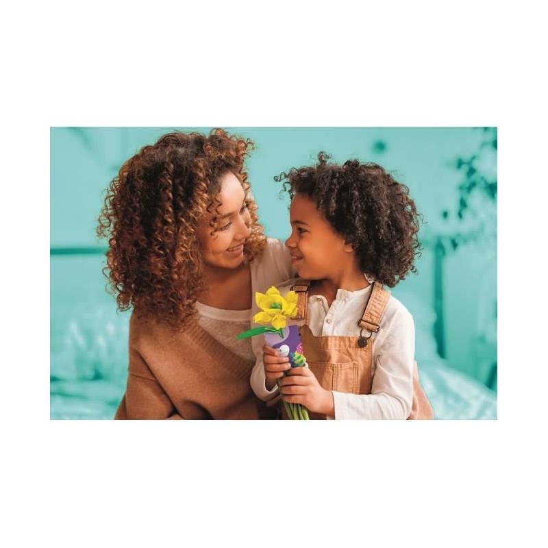 Puzzle CLEMENTONI - Crée tes fleurs - Narcisse : un jeu créatif!