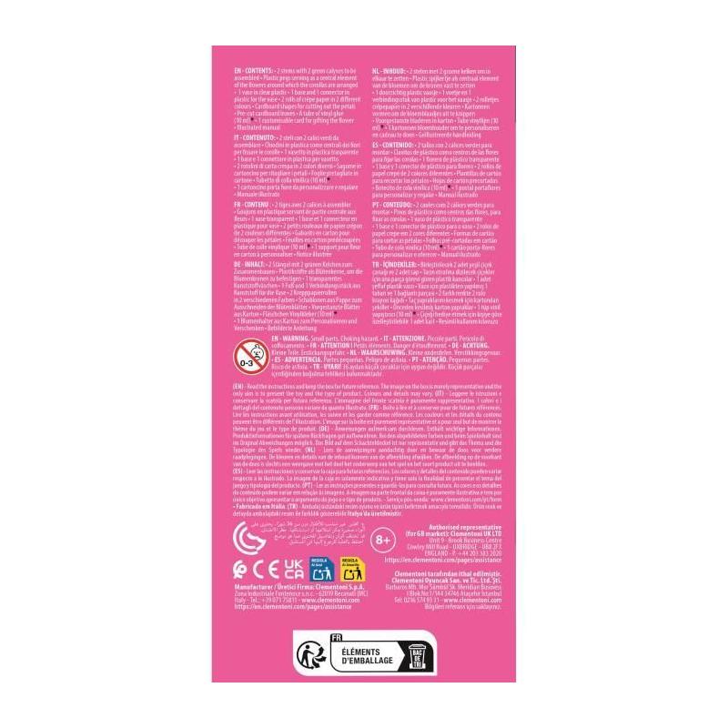 Puzzle CLEMENTONI - Crée tes fleurs - Narcisse : un jeu créatif!