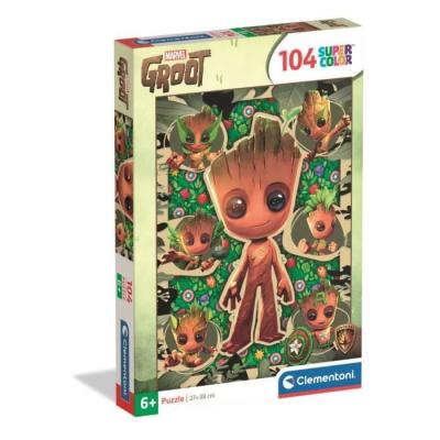 Puzzle CLEMENTONI Marvel Groot - 104 pièces