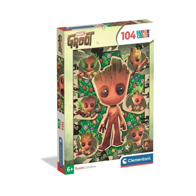 Puzzle CLEMENTONI Marvel Groot - 104 pièces
