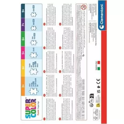 Clementoni 180 pièces Super - Dragons