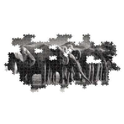 Puzzle CLEMENTONI - Compact 1000 pièces Panorama - Traversée des géants