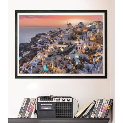 Puzzle 1000 pièces - Nuances de Santorin - Compact