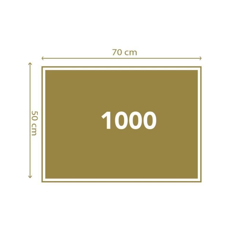 Puzzle 1000 pièces - Nuances de Santorin - Compact