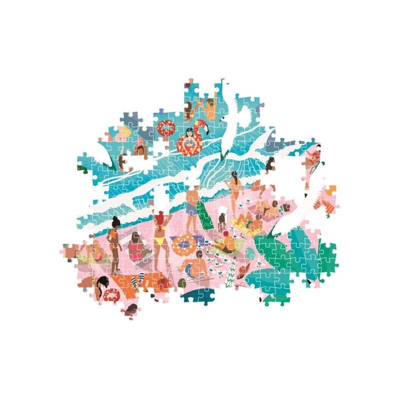 Puzzle CLEMENTONI - Compact 1000 pièces - Dimanche à la plage