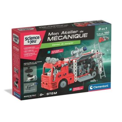 Puzzle CLEMENTONI - Camion de pompier (28x6x19 cm)