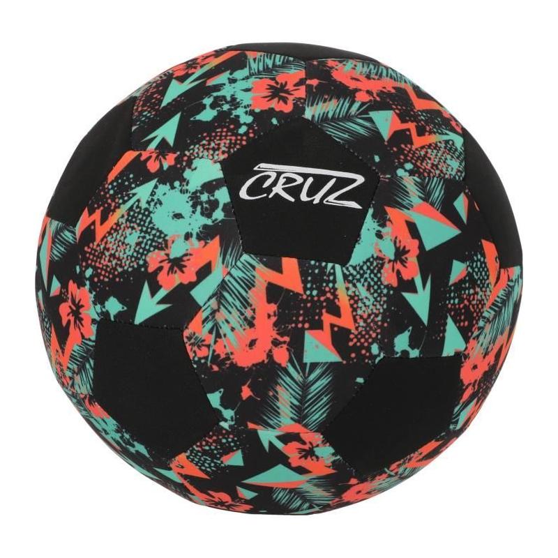 Ballon de football CRUZ néoprène Taille 5 - Léger, idéal pour la plage