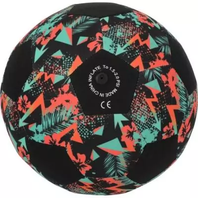 Ballon de football CRUZ néoprène Taille 5 - Léger, idéal pour la plage