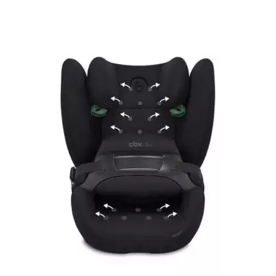 Siège auto CBX BY CYBEX Pallas B i-Size Pure black - Noir