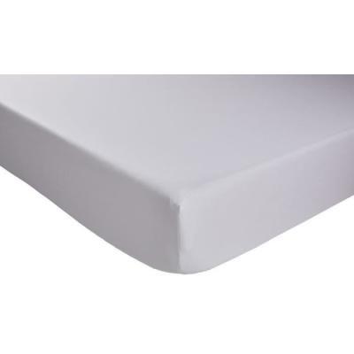 Drap housse DODO 90x190 cm - 100% coton - Blanc