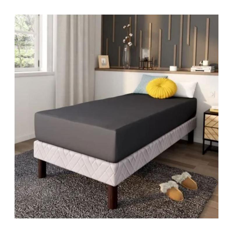 Drap housse DODO 90x190 cm en coton - Coutil 32 cm