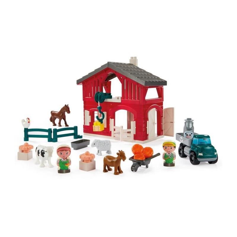 Jeu de construction Ferme traditionnelle Ecoiffier - 18 mois