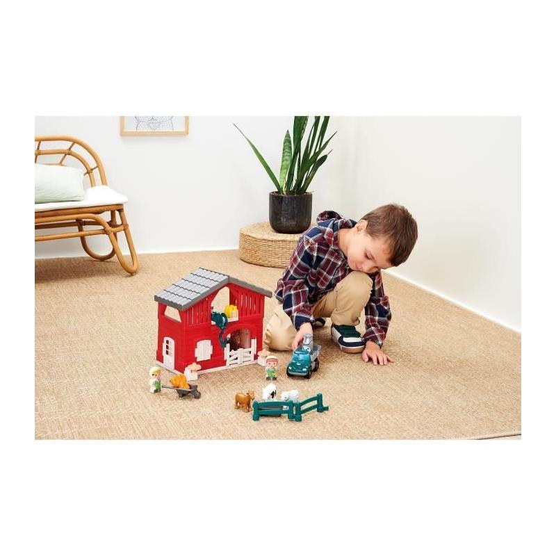 Jeu de construction Ferme traditionnelle Ecoiffier - 18 mois