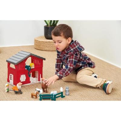 Jeu de construction Ferme traditionnelle Ecoiffier - 18 mois