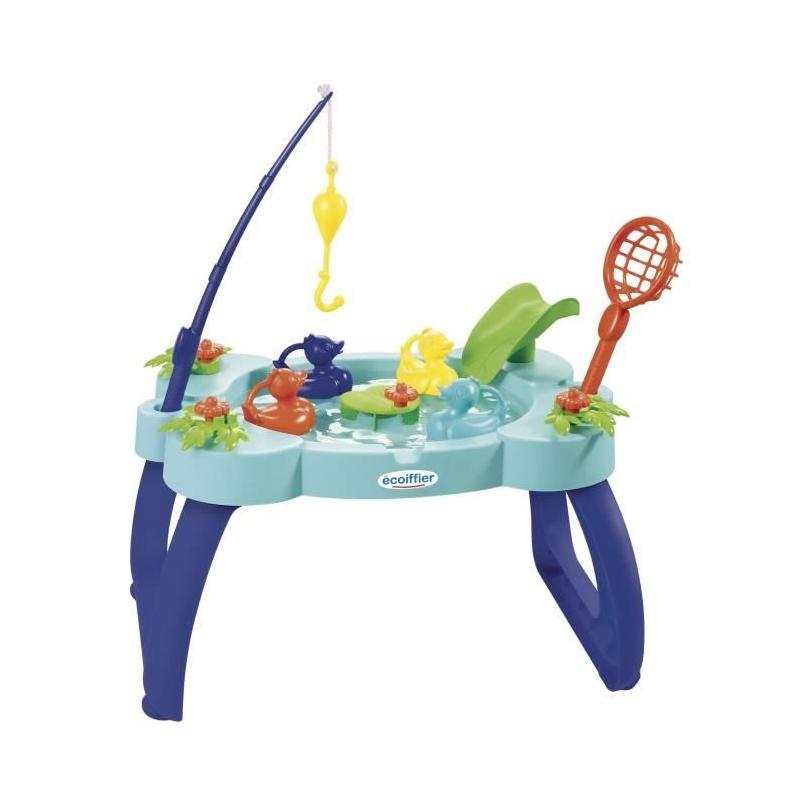 Table de pêche à la ligne écolo avec 4 canards et accessoires