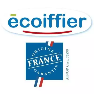 Jouets Ecoiffier - Barbecue Charbon + 16 Accessoires - Fabriqué en France