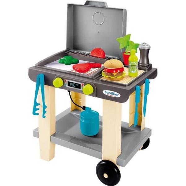 La Plancha + 12 Accessoires inclus, Jeu d'imitation, Outillage de jardin pour enfants, Jouets Ecoiffier 4669, Des 18 mois, Fabri