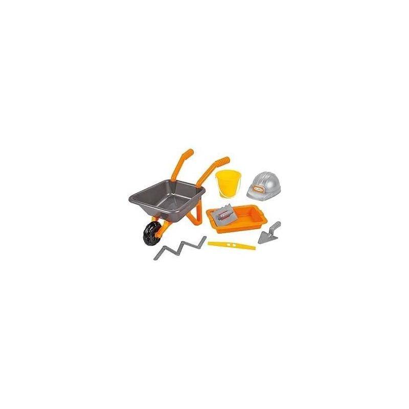 Pack maçonnerie brouette 50 cm - Jouet de plage sable