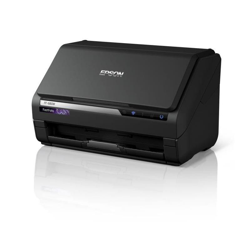 Scanner de documents EPSON FastFoto FF-680W - 600 dpi - Wifi et bac automatique