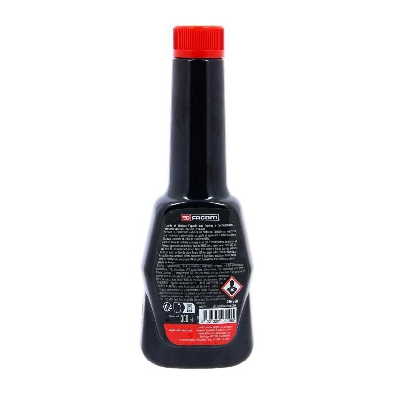 Améliorez les performances avec l'additif Facom Stop Fumée Diesel 300ml