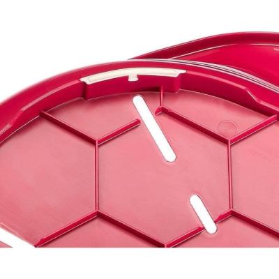 Corbeille FERPLAST SIESTA DELUXE 4 Bordeaux - Confort et élégance