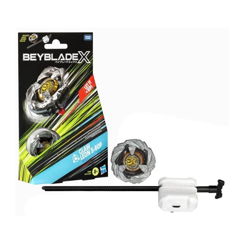 Pack de démarrage Beyblade X Claw Leon 5-60P - Toupie de compétition et lanceur