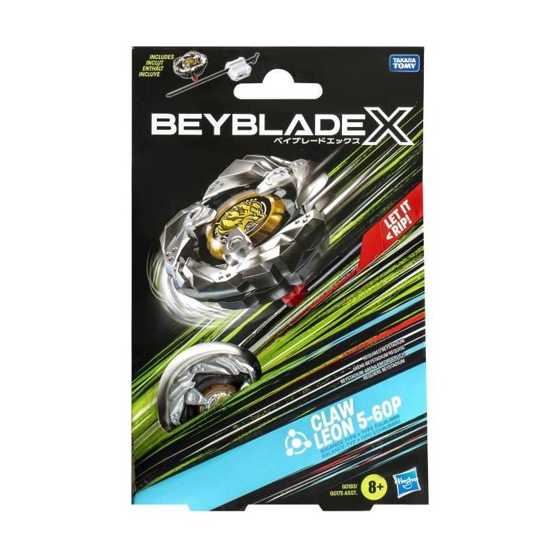 Pack de démarrage Beyblade X Claw Leon 5-60P - Toupie de compétition et lanceur