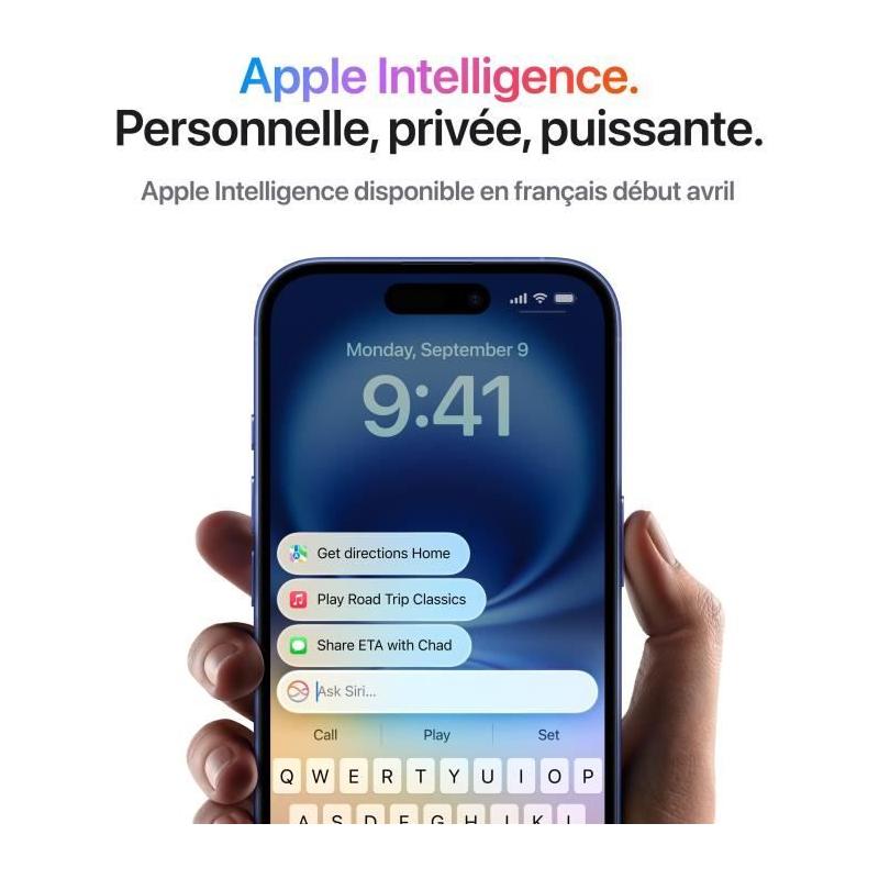 iPhone 16 Plus 256GB Noir: Plus responsable et facilement réparable